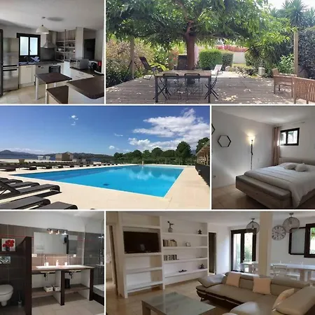 Apartament T4 Caminu 110m2 - Jardin, Piscine, 6 Pers, Parking
